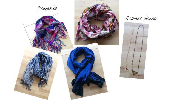 Collection P15 foulards et colliers
